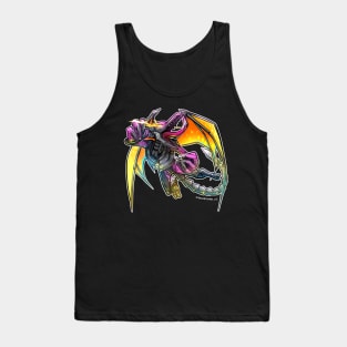 Mecha Dragon Pirate Bad Guy Tank Top